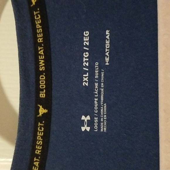 😎Under Armour Blood. Sweat. Respect Loose Fit Tee - Picture 5 of 7